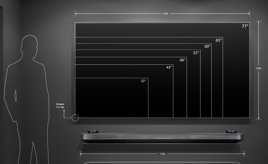 Телевизор 43 и 32 дюймов