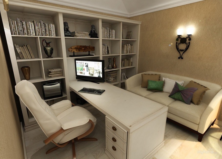 Интерьер рабочей комнаты