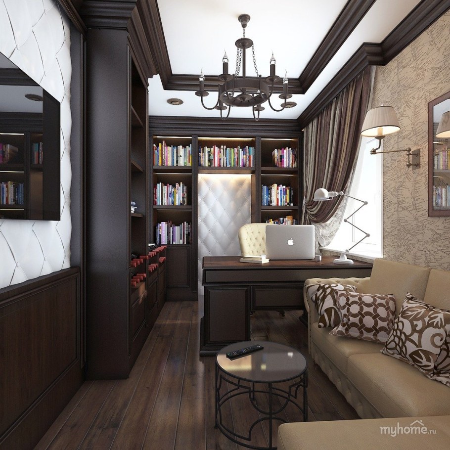 Маленький кабинет с диваном