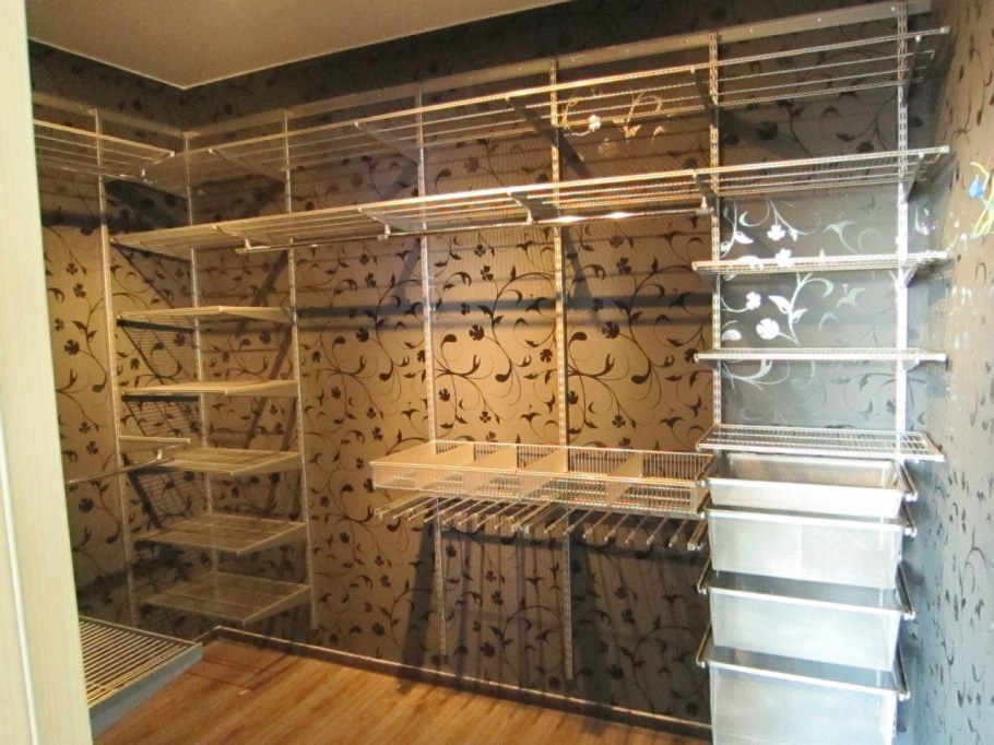 Гардеробная система Леруа Мерлен купе