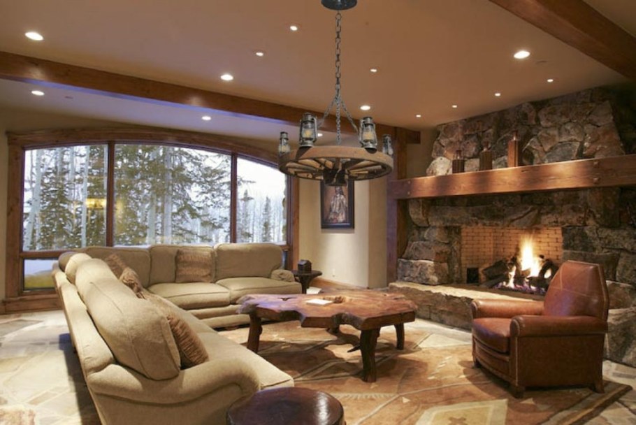 Гостиная в доме