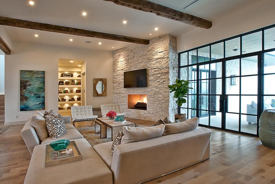 Стильный интерьер гостиной