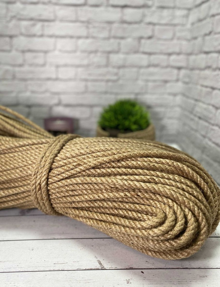 Канат джутовый 12 мм 100 метров