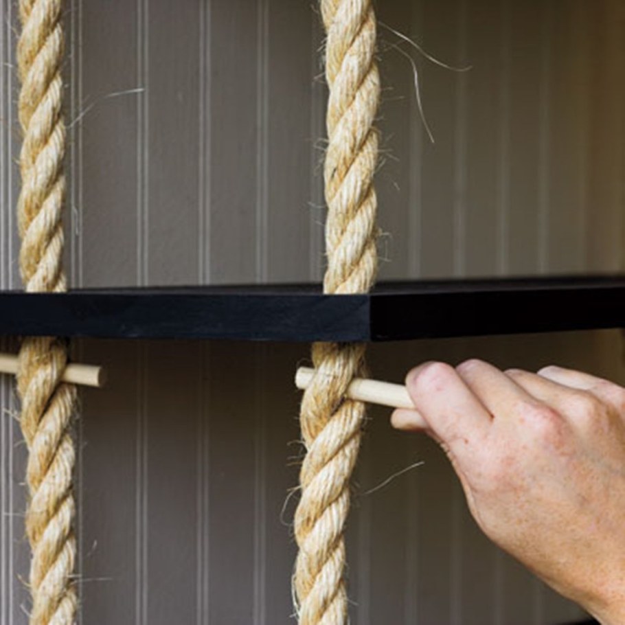 Полки на канатах