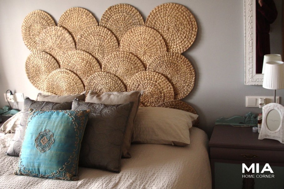 Плетеный декор на стену