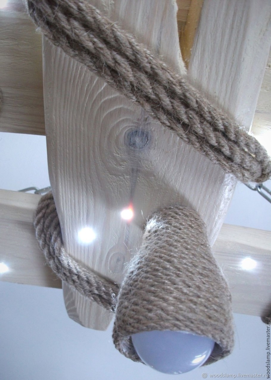 Джутовый канат в интерьере
