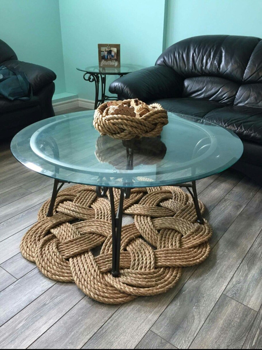 Столик из каната