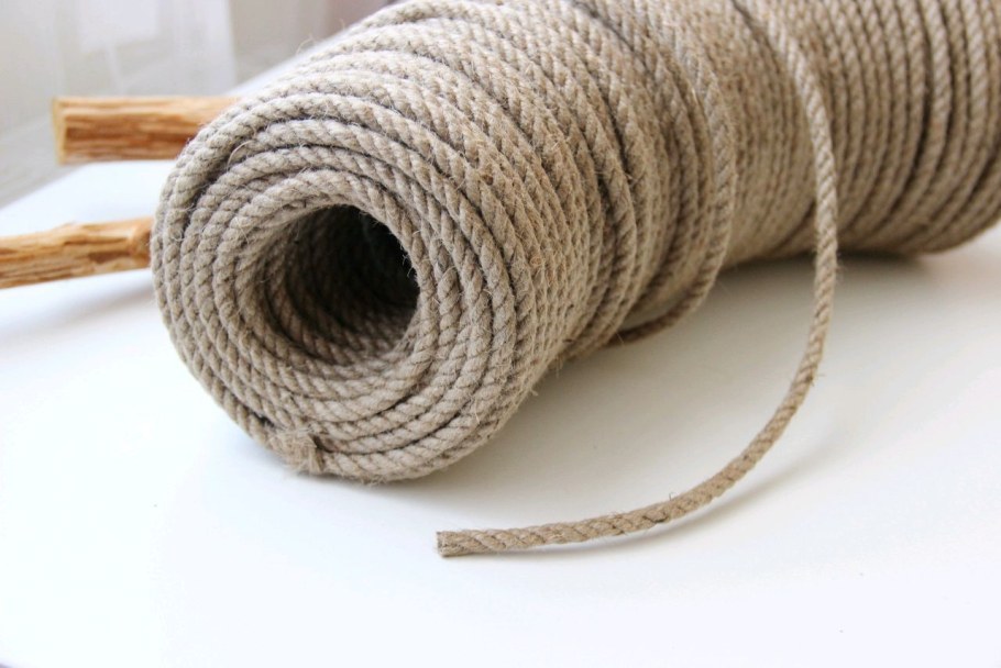 Канат джутовый, 12мм (100м) Сибшнур