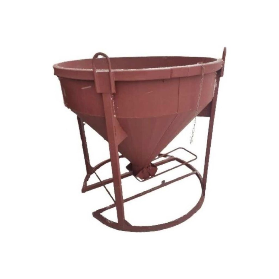 Бадья для бетона БН-1,3 низкая (лоток)