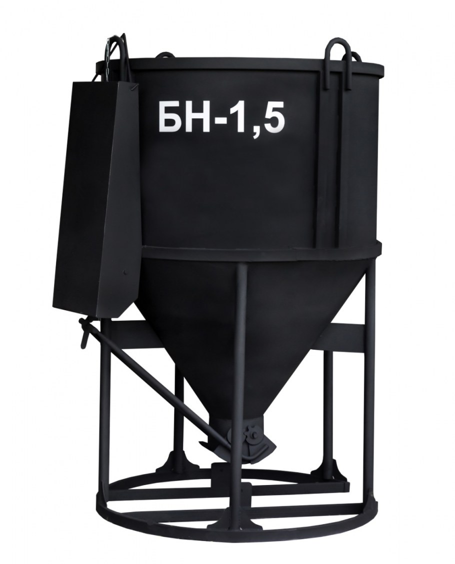 Бункер для бетона Zitrek БН-1.0 лоток