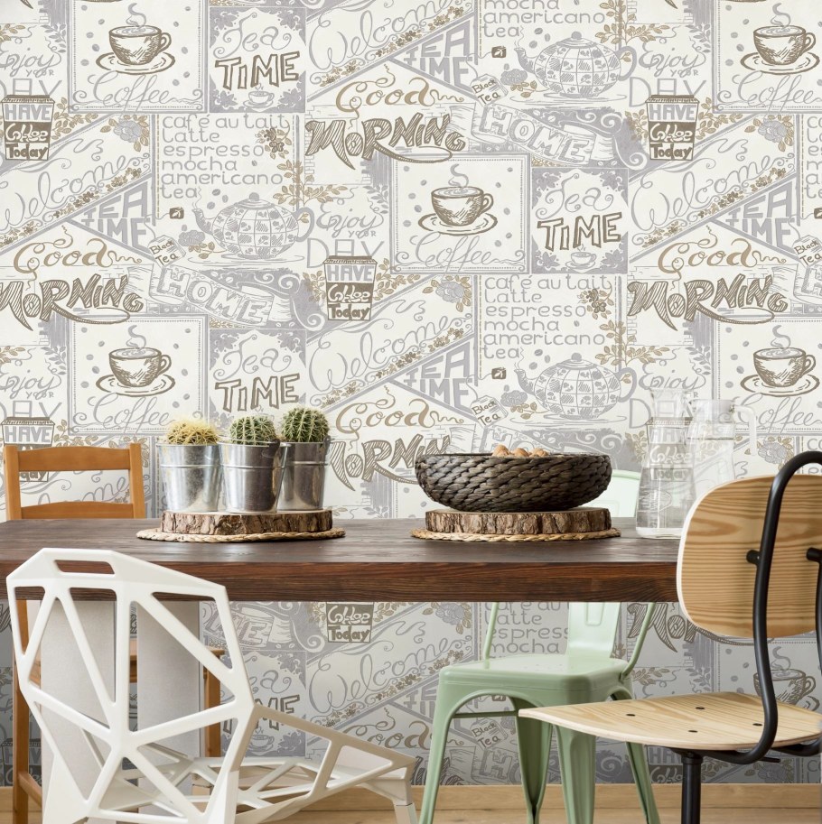 Ассортимент обоев для кухни