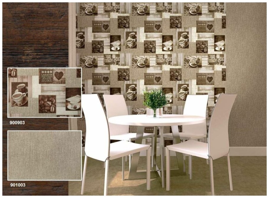 Обои виниловые Elysium лофт коричневые 0.53 м 56804