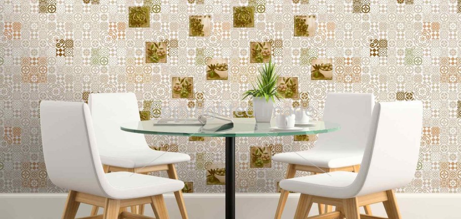 Обои для кухни виниловые