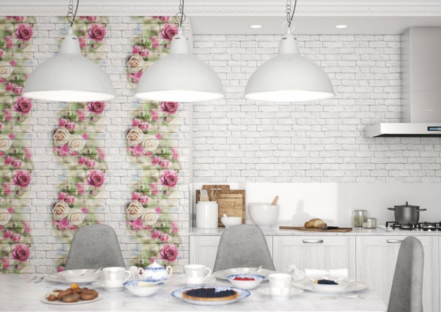 Ассортимент обоев для кухни