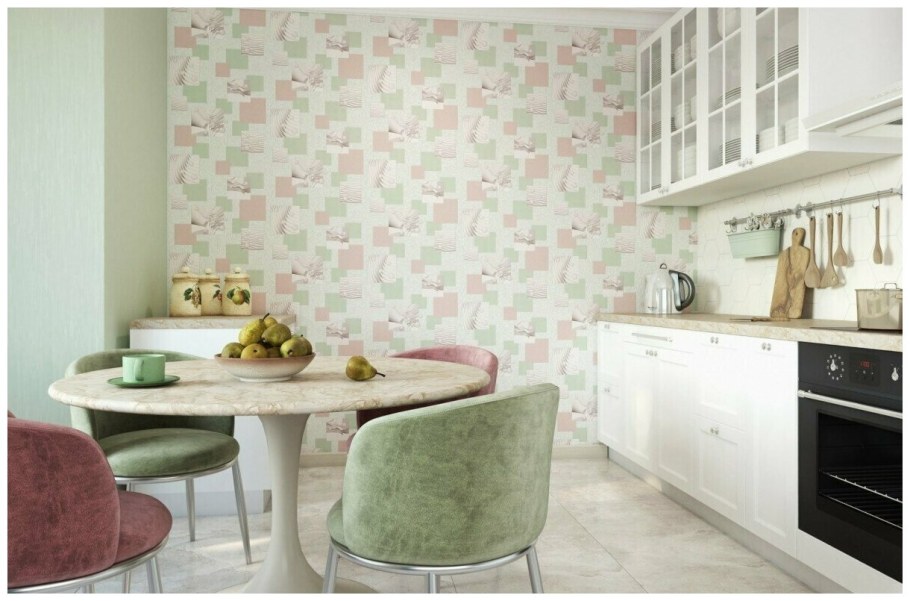 Обои для кухни виниловые
