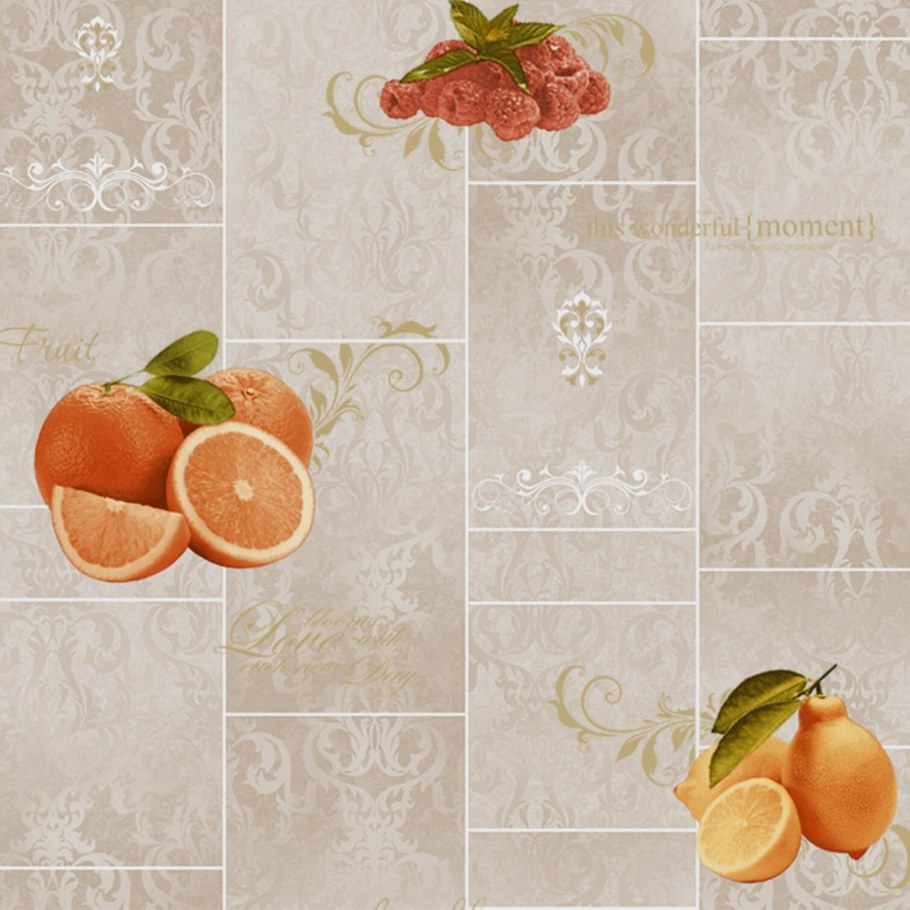 Обои для кухни виниловые