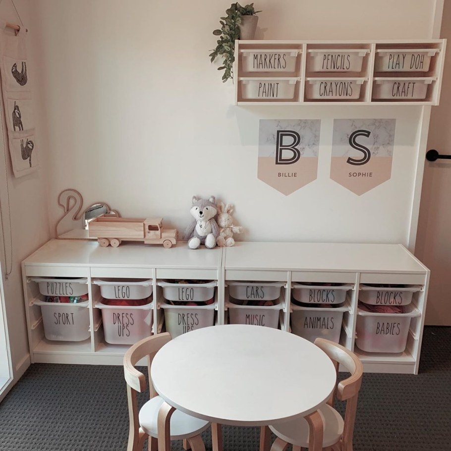 Ikea Trofast в интерьере