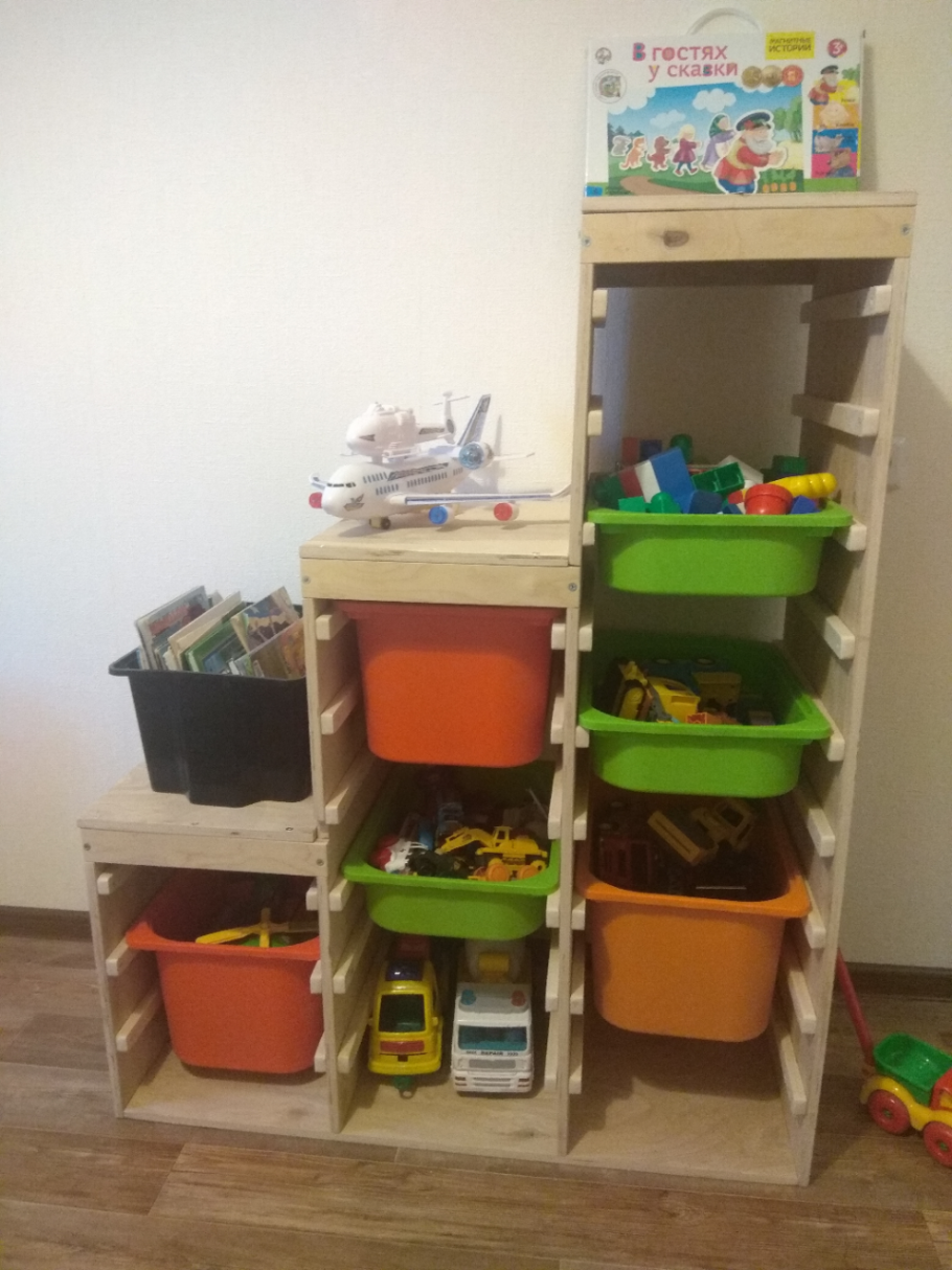 Стеллаж икеа ТРУФАСТ для детской