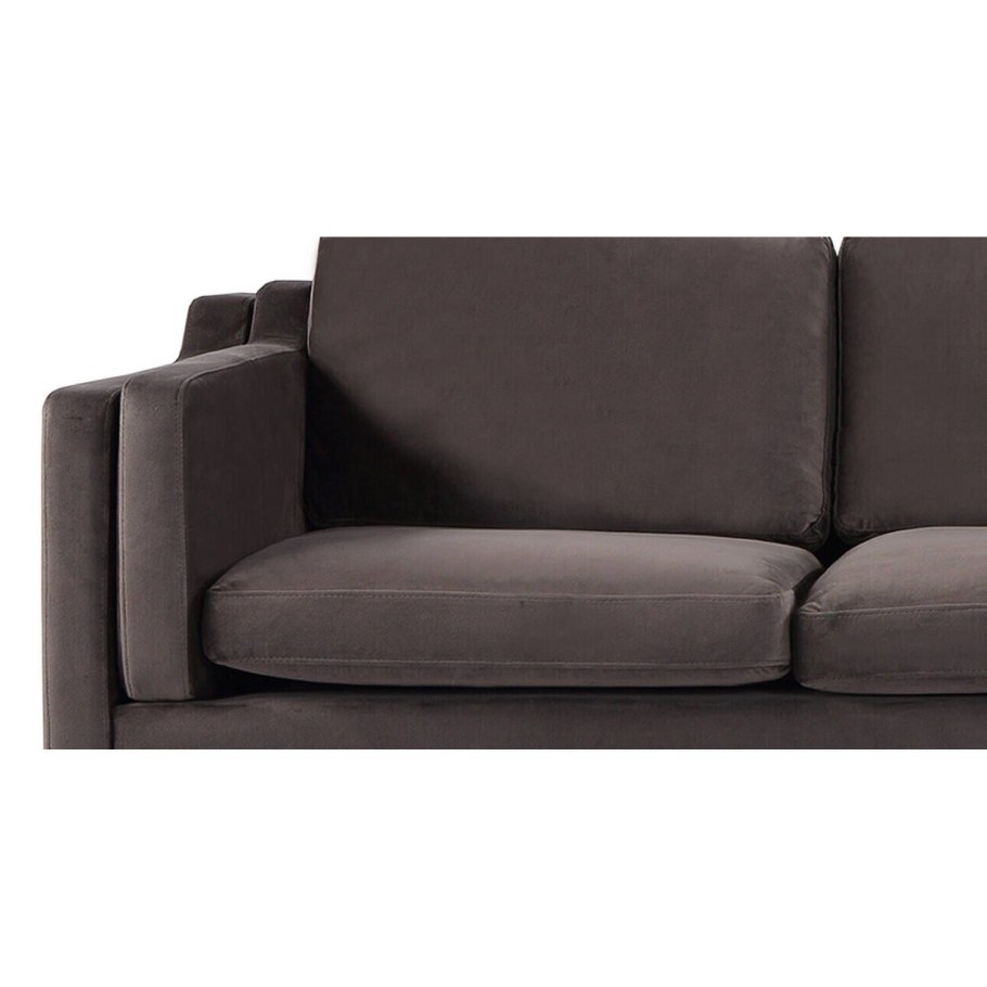 Угловой диван шоколадного цвета