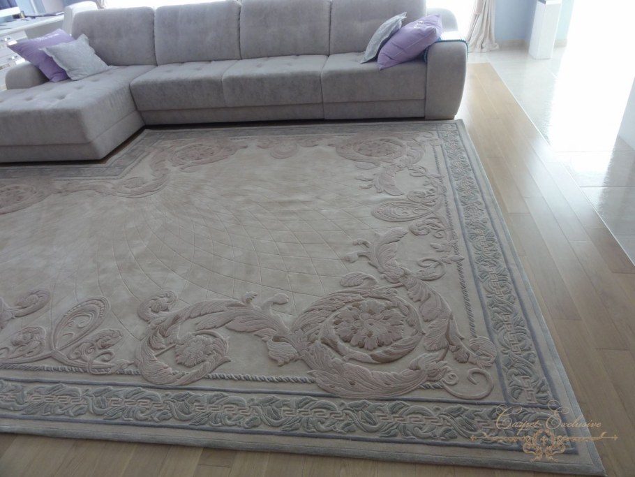 Ковры для гостиной в классическом стиле шерстяной