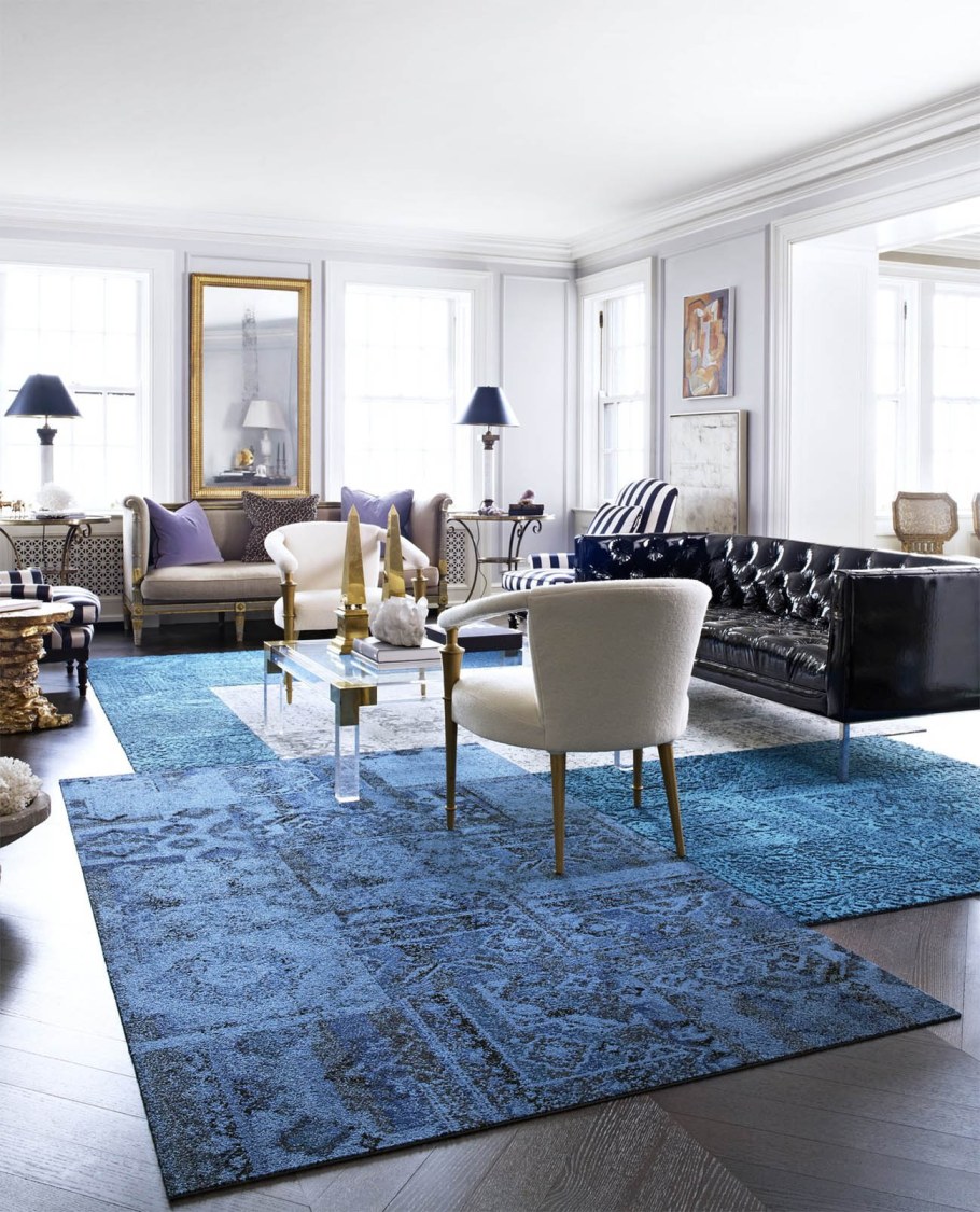 Стильные ковры в интерьере