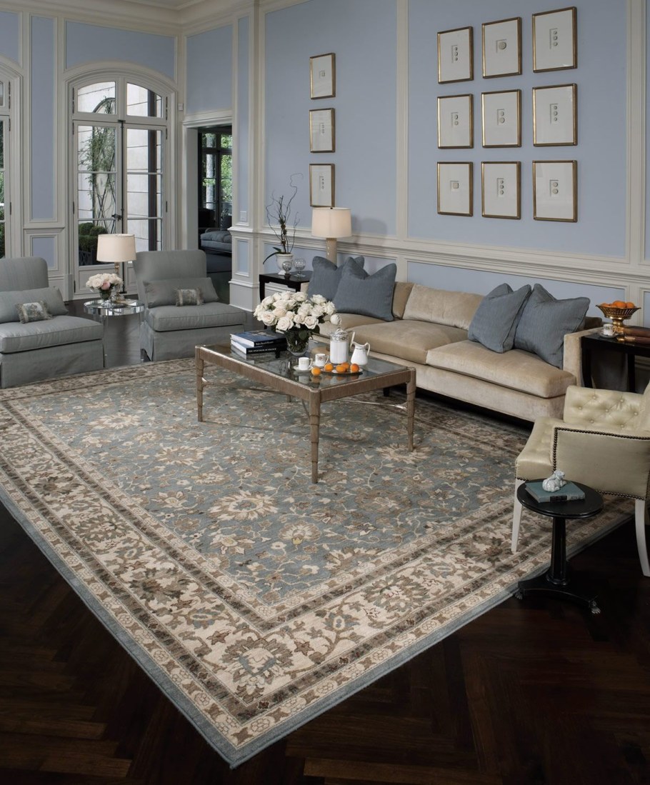 Ковры для гостиной в классическом стиле