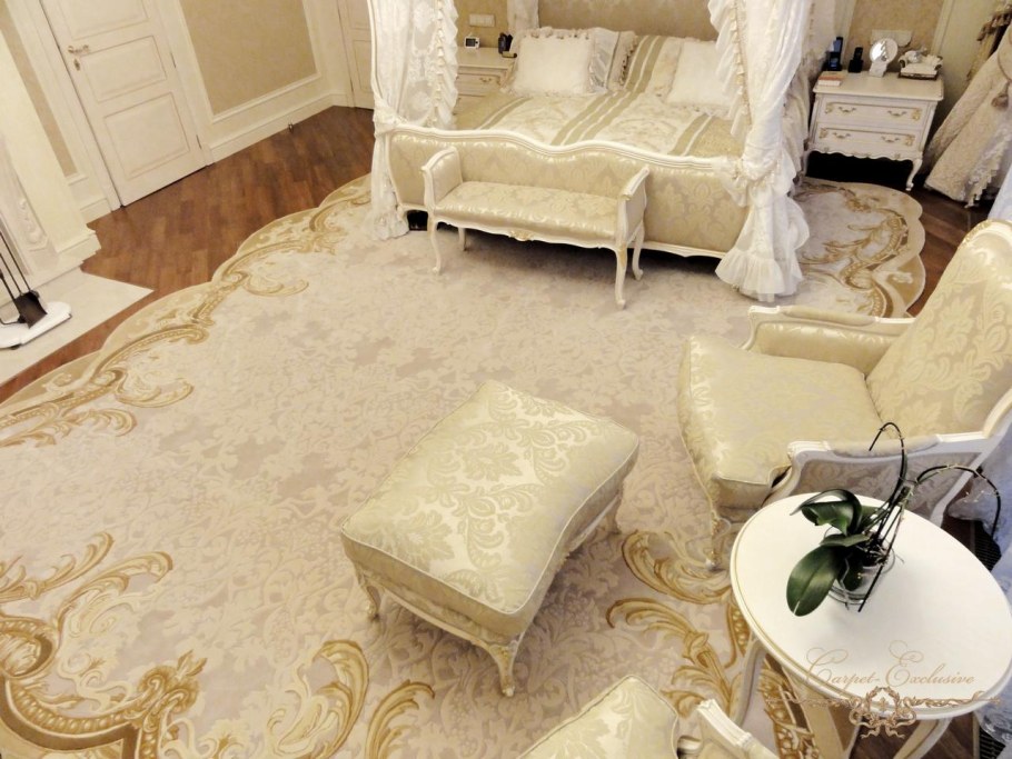 Ковры для гостиной в классическом стиле