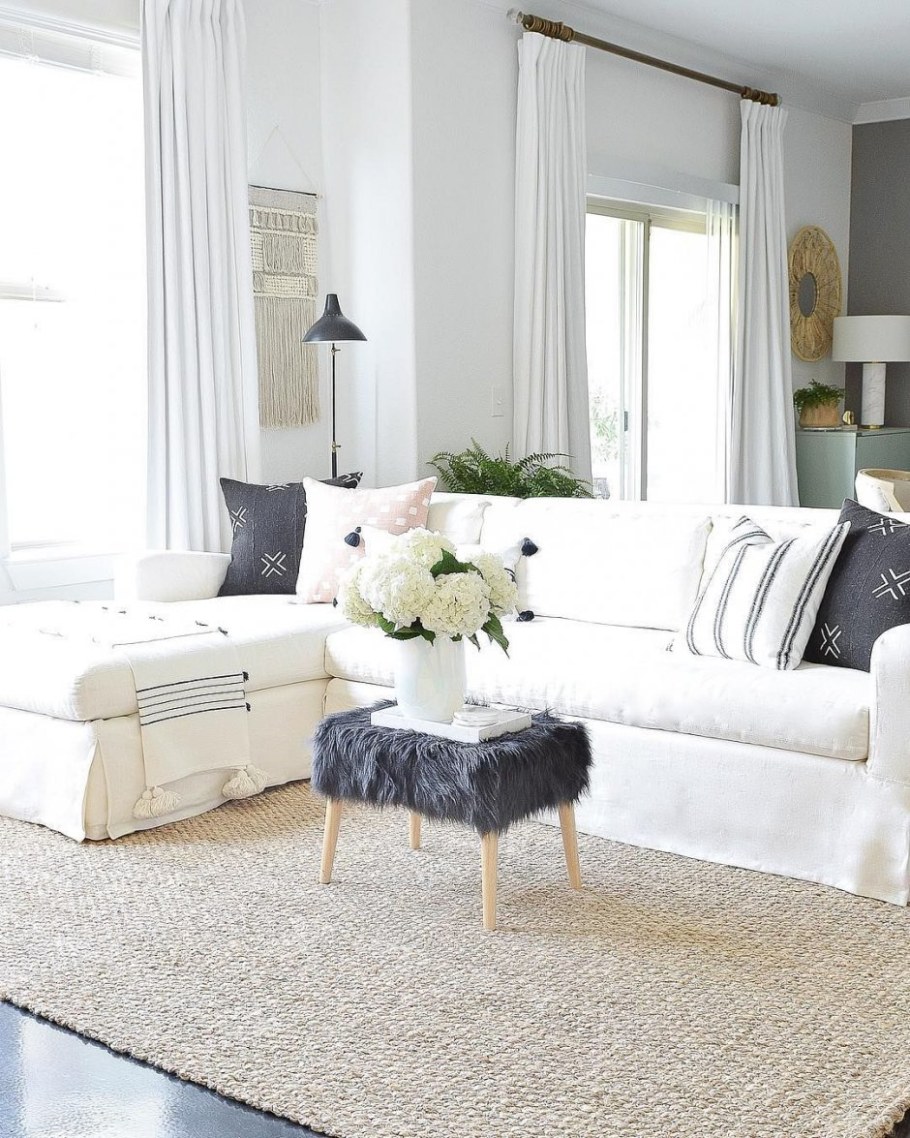 Ковры в интерьере гостиной