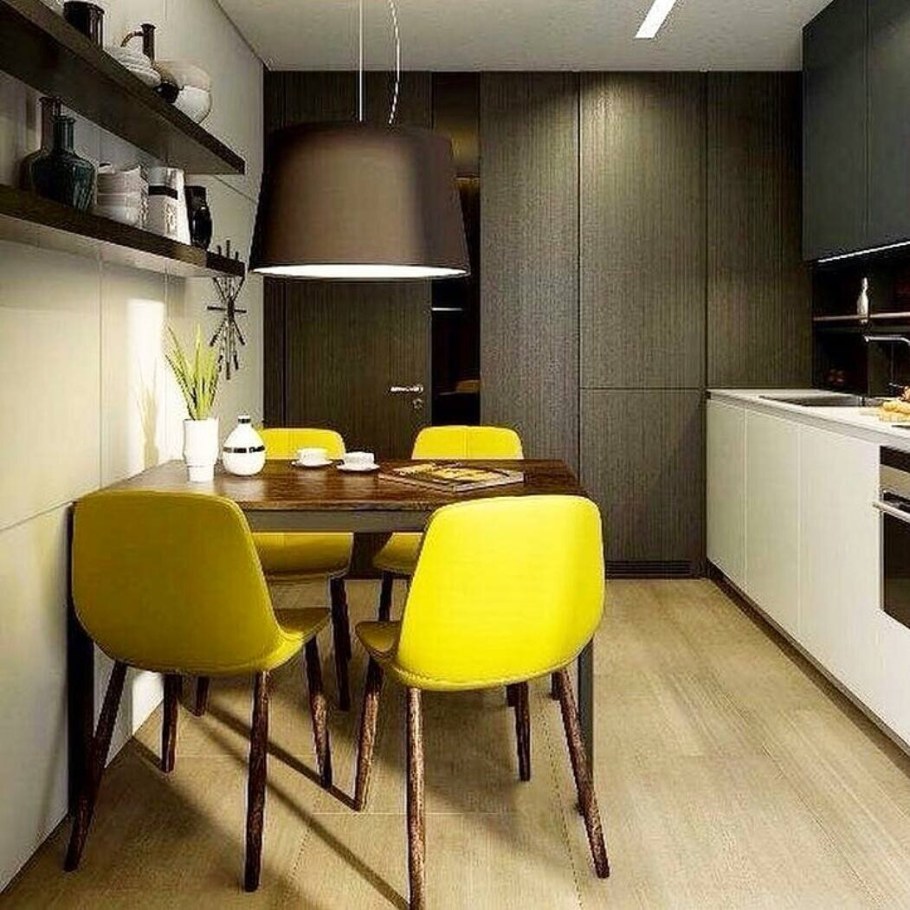 Современные небольшие кухни