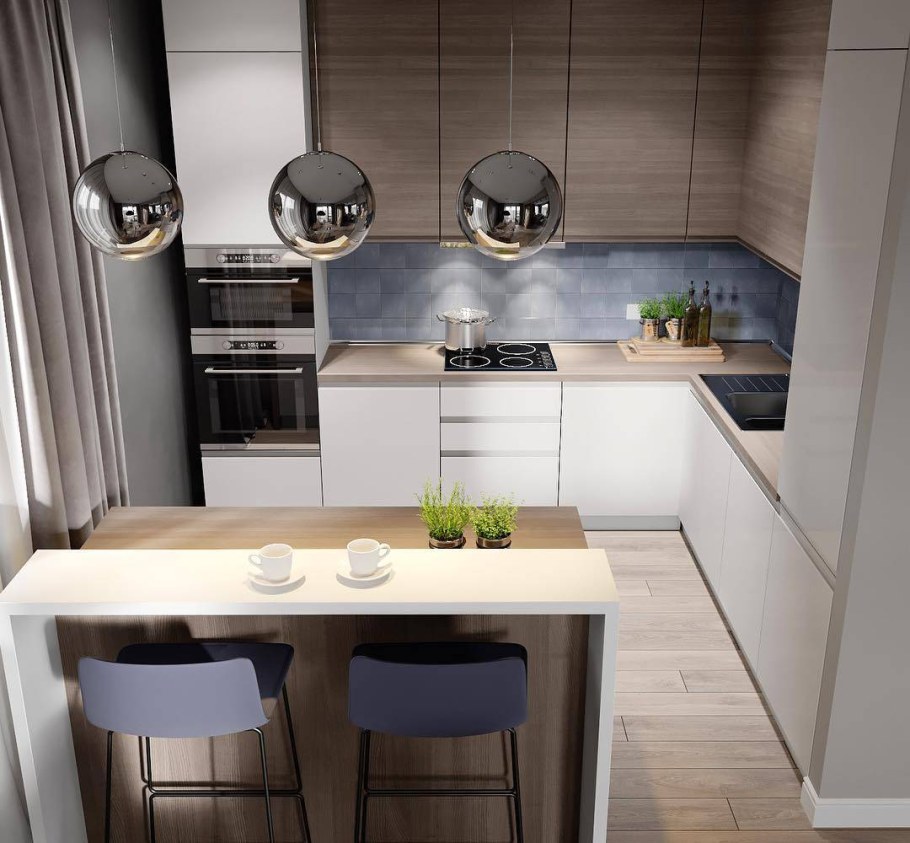 Маленькие кухни проекты