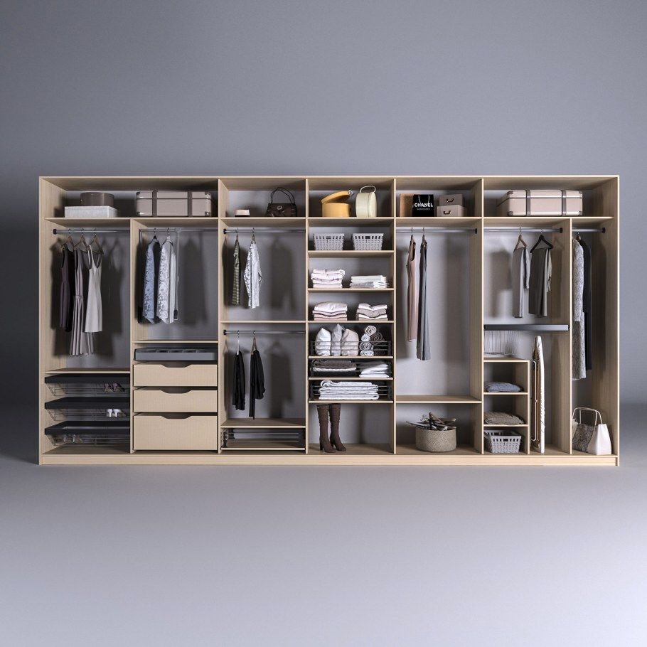 Гардеробная эргономика