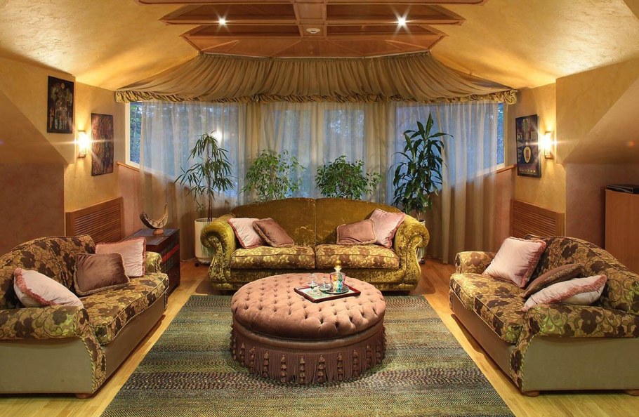 Красивые мансарды