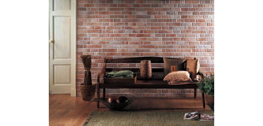 Кирпичная кладка в интерьере