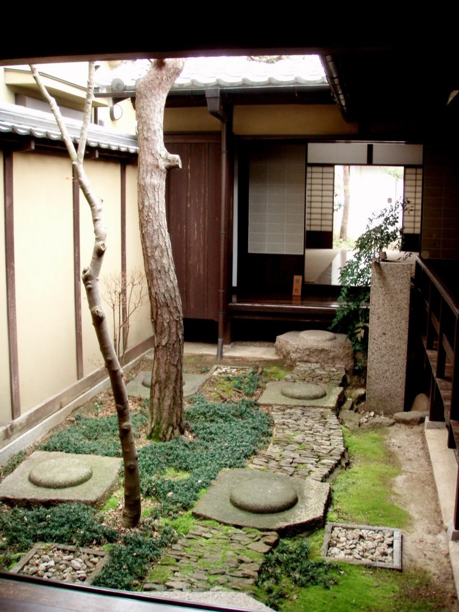 Ландшафтное искусство Японии сады цубо