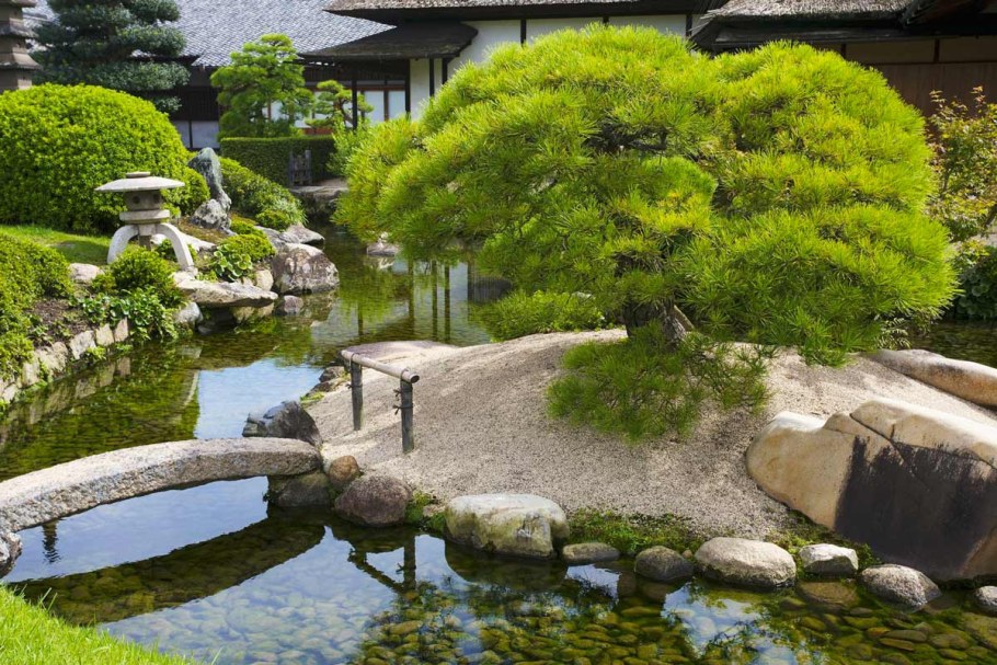 Коичи Курису ландшафтный дизайнер его сады