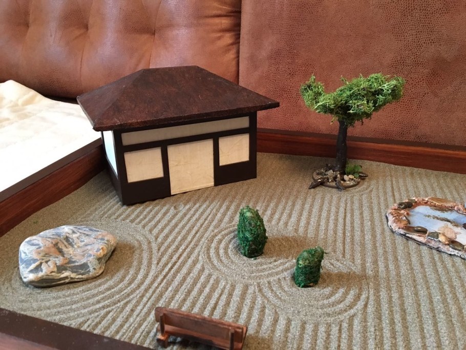 Японский сад дзен настольный
