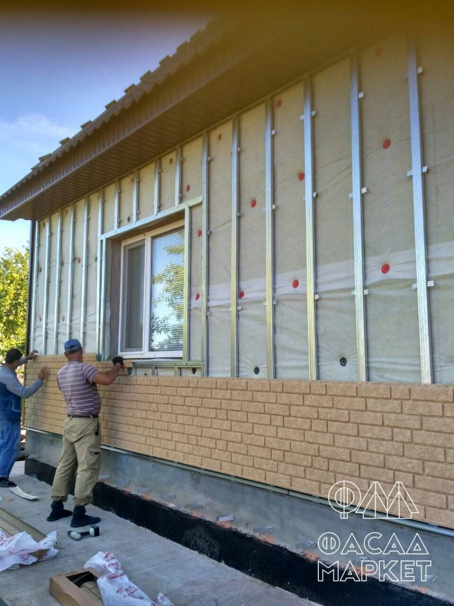 Металлический сайдинг с утеплителем