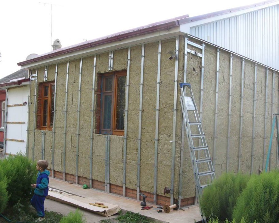 Обрешетка под металлосайдинг