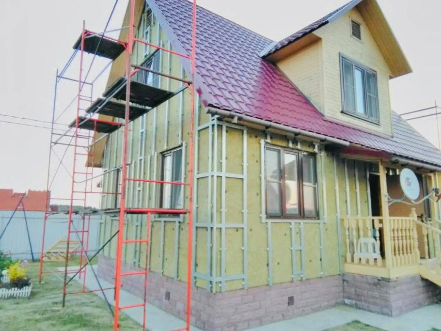 Отделка дома сайдингом снаружи