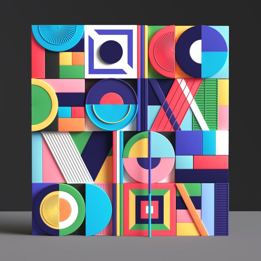 Абстрактные геометрические композиции
