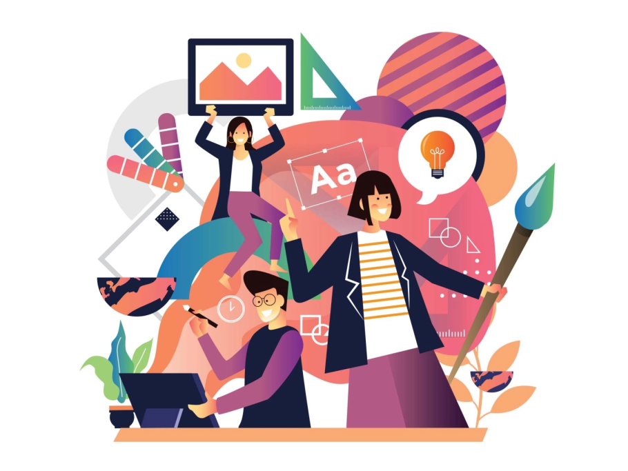 Современная Векторная иллюстрация