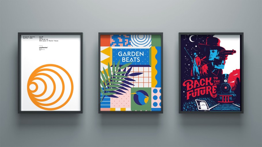 Графический дизайнер плакат