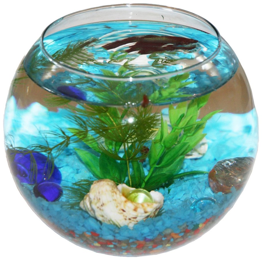 Аквариум 7литров круглый TPA.