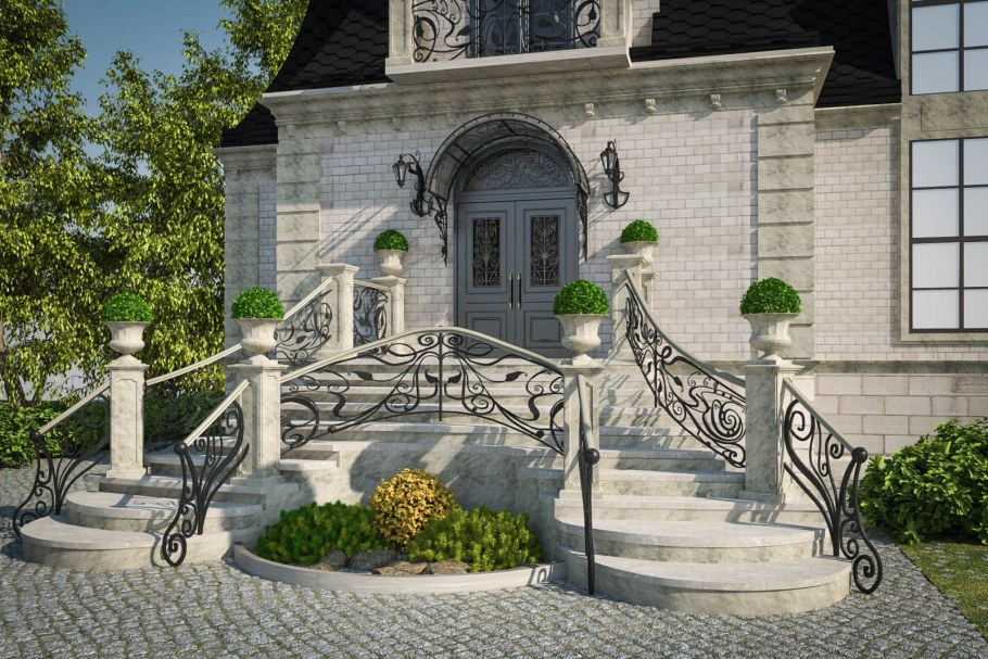 Парадное крыльцо