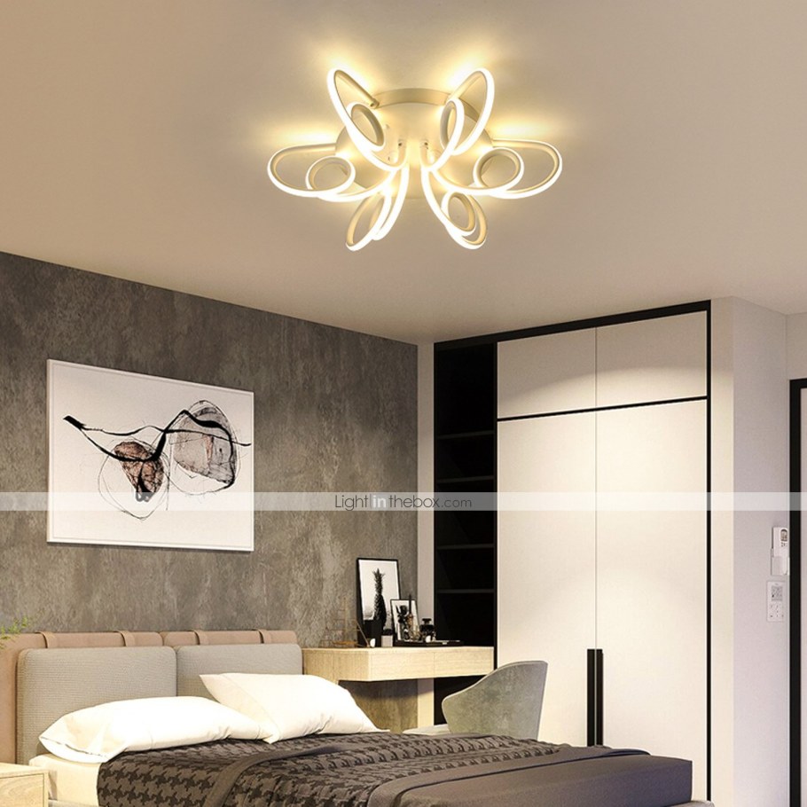 Модные люстры для спальни