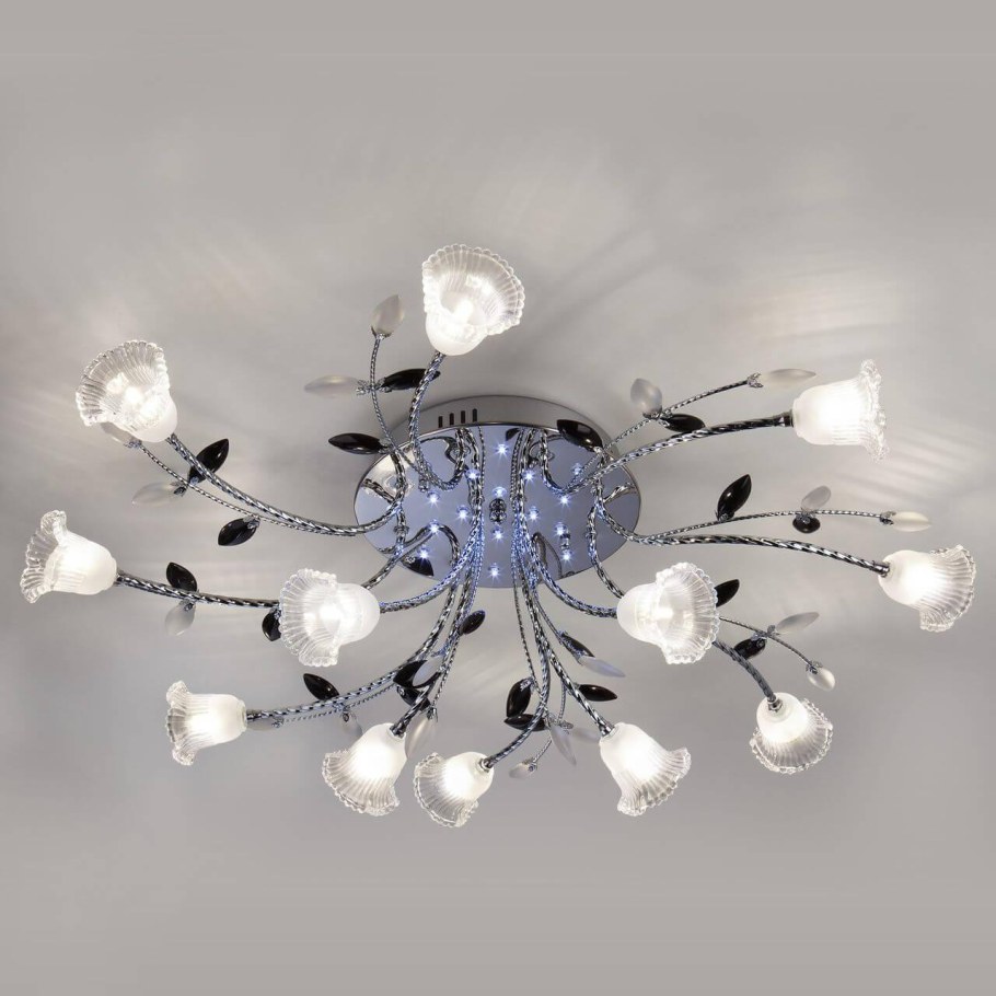 Люстра потолочная Eurosvet 60094/6 хром