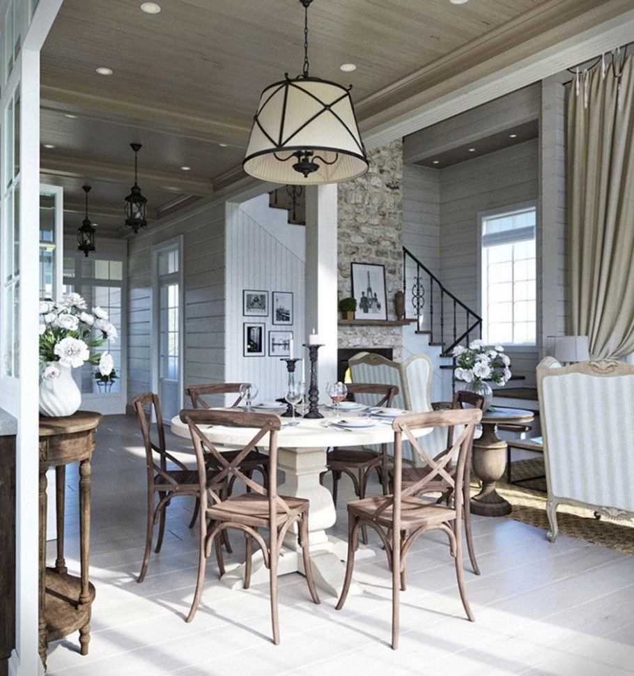 Сканди Прованс стиль в интерьере