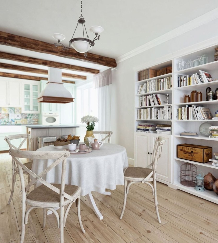 Кухня в стиле Кантри Сканди