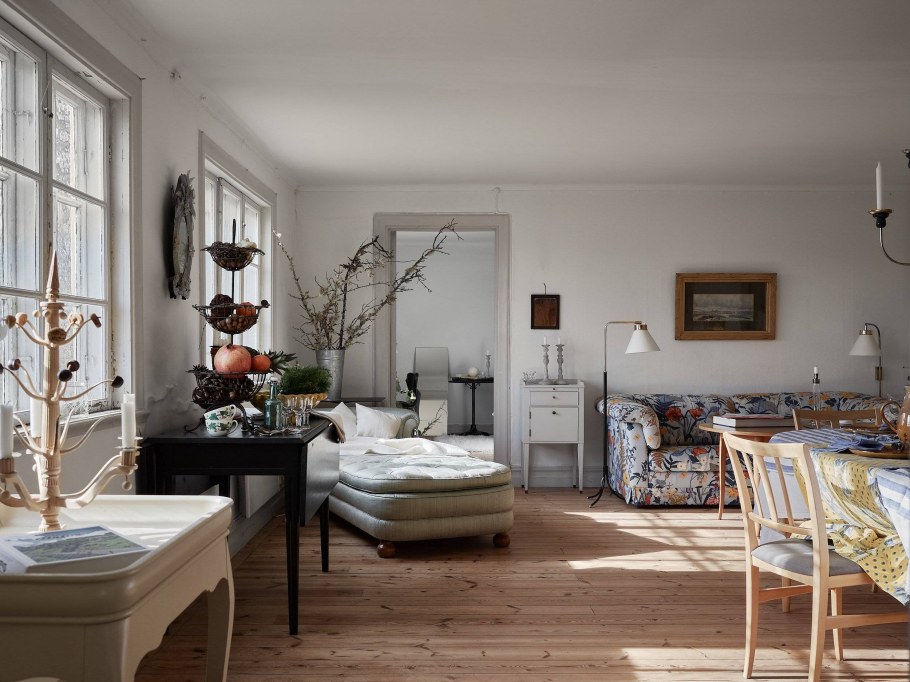 Скандинавский Кантри в интерьере