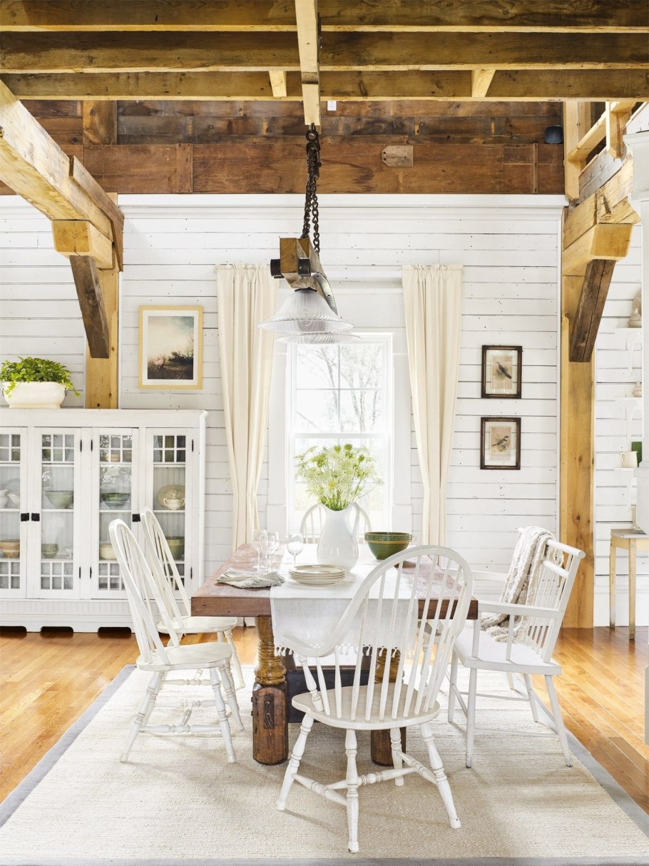 Американский фармхаус интерьер